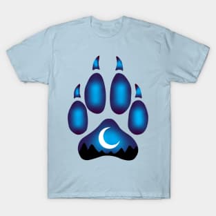 Wolf Paw Design T-Shirt